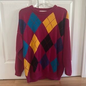 Celia Yang Argyle Sweater